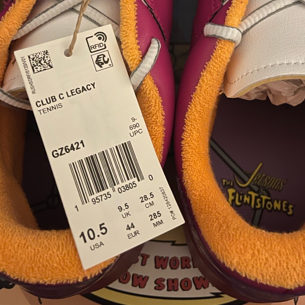NIB Limited Edition Jetsons Reebok Club C MEN’S 10.5 - Picture 7 of 7